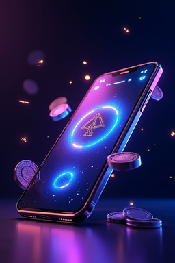 Smartphone mit Fresh Casino App